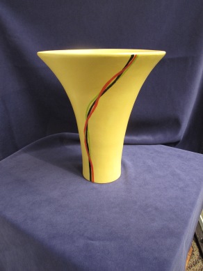 Yellow Ikebana Vase